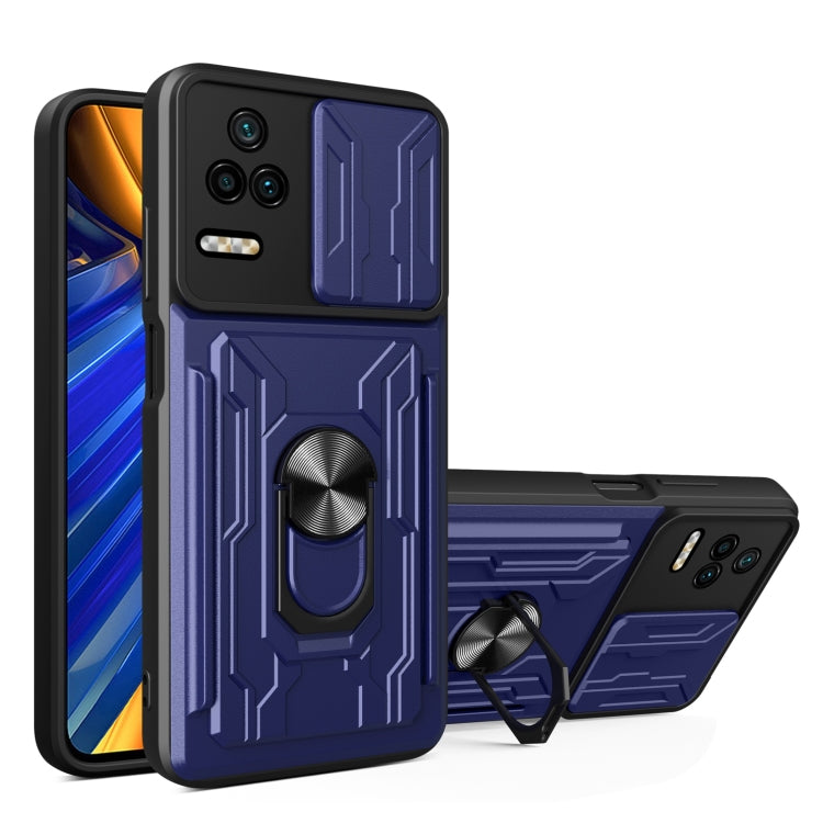 Custodia per telefono con scheda Camshield scorrevole, For Xiaomi Poco F4/Redmi K40S