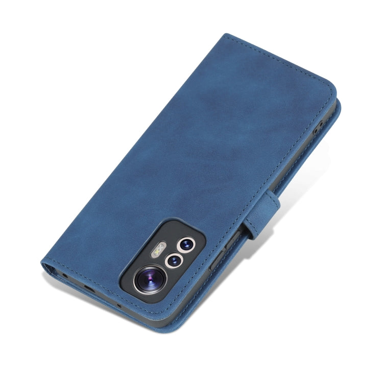 AZNS Skin Feel Calf Texture Flip Custodia in pelle per telefono, For Xiaomi 12 Lite