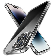 Custodia per telefono antiurto trasparente in TPU + PC, For iPhone 14 Pro Max, For iPhone 14 Pro, For iPhone 14 Plus, For iPhone 14