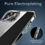 Custodia per telefono antiurto trasparente in TPU + PC, For iPhone 14 Pro Max, For iPhone 14 Pro, For iPhone 14 Plus, For iPhone 14