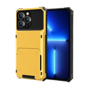 Custodia protettiva per armatura robusta antiurto resistente ai graffi con slot per schede, For iPhone 14, For iPhone 14 Plus, For iPhone 14 Pro