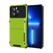 Custodia protettiva per armatura robusta antiurto resistente ai graffi con slot per schede, For iPhone 14, For iPhone 14 Plus, For iPhone 14 Pro