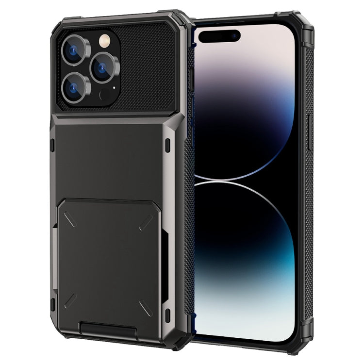 Custodia protettiva con slot carte per iPhone 14 Pro