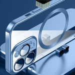 Custodia magnetica MagSafe con pellicola per iPhone 14