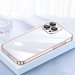 Custodia rigida PC con protezione obiettivo per iPhone 13 Pro Max