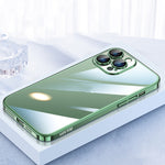 Custodia rigida PC con protezione obiettivo per iPhone 13 Pro Max