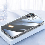 Custodia rigida PC con protezione obiettivo per iPhone 13 Pro Max