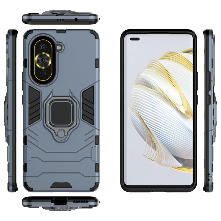 Custodia protettiva antiurto per PC + TPU con supporto per anello magnetico, For Huawei Nova 10 Pro 4G