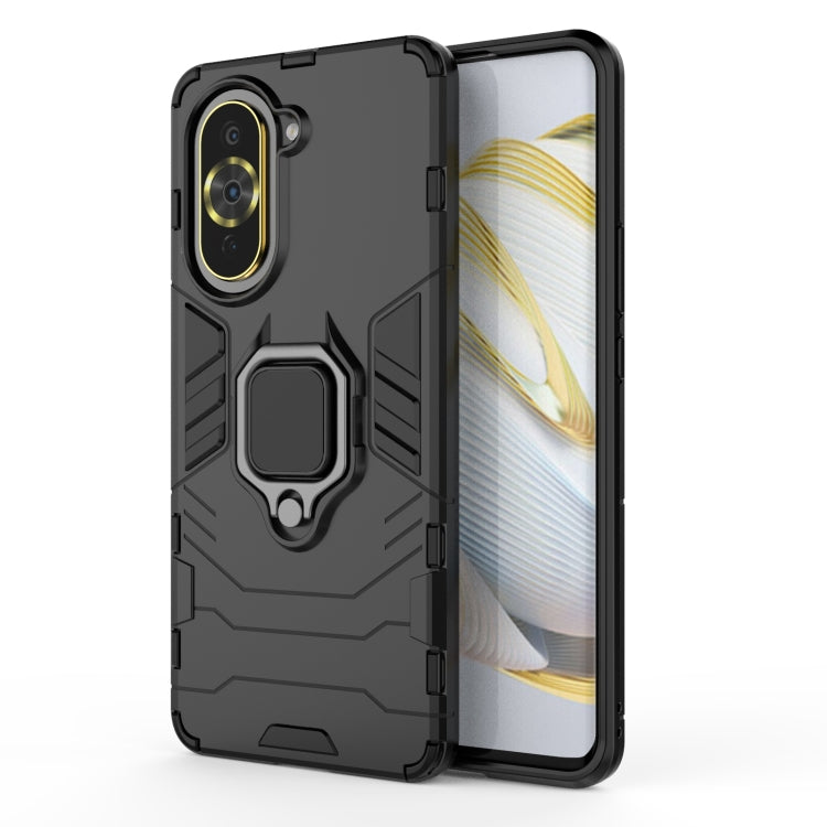 Custodia protettiva antiurto per PC + TPU con supporto per anello magnetico, For Huawei Nova 10 Pro 4G