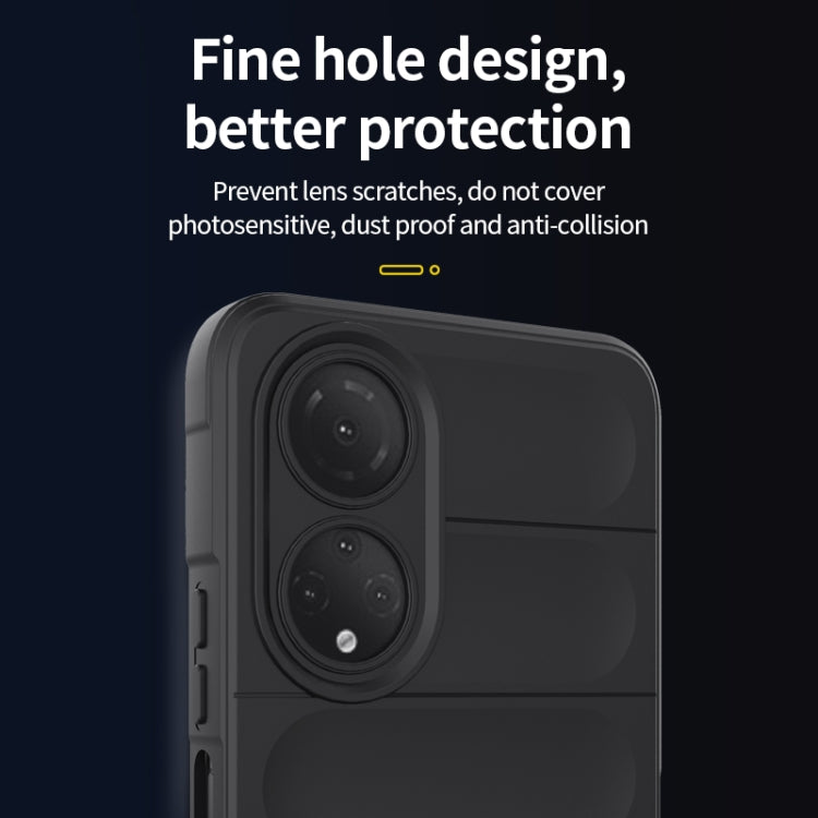 Magic Shield TPU + custodia per telefono in flanella, For Honor X7/Play 30 Plus, For Samsung Galaxy A03S North US Version 165.8mm