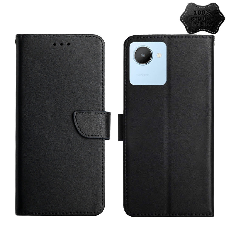 Custodia per telefono flip in vera pelle a prova di impronte digitali, For OPPO Realme C30, For OPPO Reno7 A, For Samsung Galaxy M13