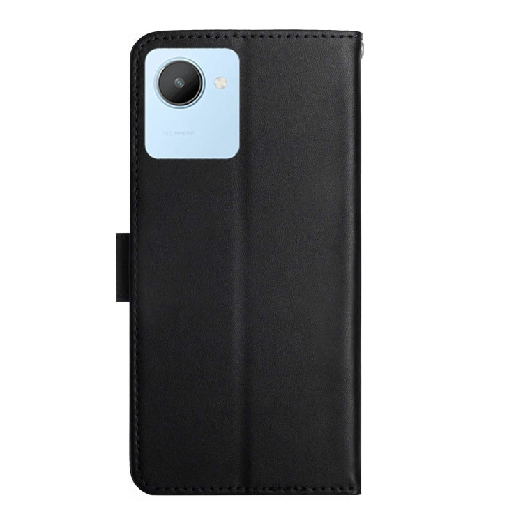 Custodia per telefono flip in vera pelle a prova di impronte digitali, For OPPO Realme C30, For OPPO Reno7 A, For Samsung Galaxy M13