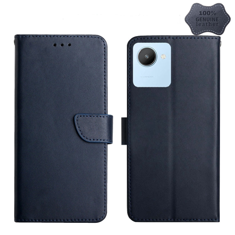 Custodia per telefono flip in vera pelle a prova di impronte digitali, For OPPO Realme C30, For OPPO Reno7 A, For Samsung Galaxy M13