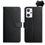 Custodia per telefono flip in vera pelle a prova di impronte digitali, For OPPO Realme C30, For OPPO Reno7 A, For Samsung Galaxy M13