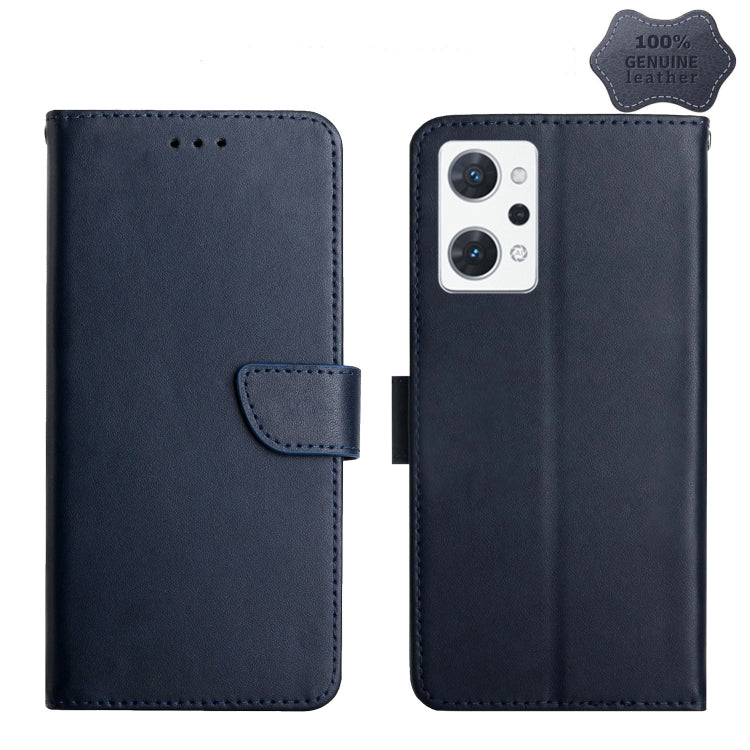 Custodia per telefono flip in vera pelle a prova di impronte digitali, For OPPO Realme C30, For OPPO Reno7 A, For Samsung Galaxy M13