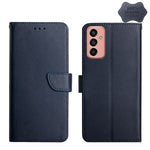 Custodia per telefono flip in vera pelle a prova di impronte digitali, For OPPO Realme C30, For OPPO Reno7 A, For Samsung Galaxy M13