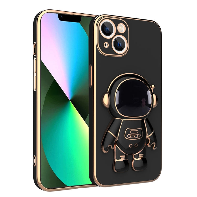 Cassa del telefono del supporto dell'astronauta di placcatura, For iPhone 13, For iPhone 13 mini