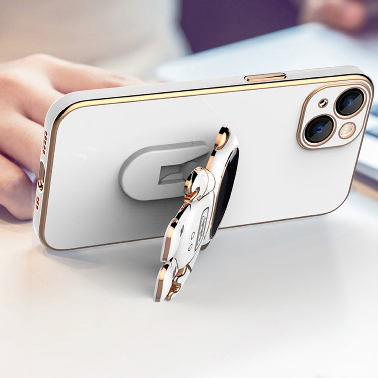 Cassa del telefono del supporto dell'astronauta di placcatura, For iPhone 13, For iPhone 13 mini