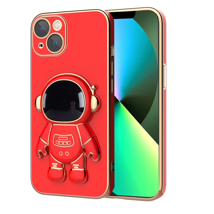 Cassa del telefono del supporto dell'astronauta di placcatura, For iPhone 12, For iPhone 12 mini