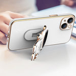 Cassa del telefono del supporto dell'astronauta di placcatura, For iPhone 11