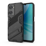 Punk Armor 2 in 1 PC + custodia per telefono antiurto in TPU con supporto invisibile, For OPPO A57 4G Global