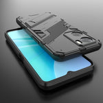 Punk Armor 2 in 1 PC + custodia per telefono antiurto in TPU con supporto invisibile, For OPPO A57 4G Global