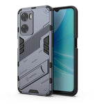 Punk Armor 2 in 1 PC + custodia per telefono antiurto in TPU con supporto invisibile, For OPPO A57 4G Global