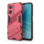 Punk Armor 2 in 1 PC + custodia per telefono antiurto in TPU con supporto invisibile, For OPPO A57 4G Global