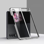 Custodia per telefono antiurto per PC galvanica, For Samsung Galaxy Z Fold4 5G