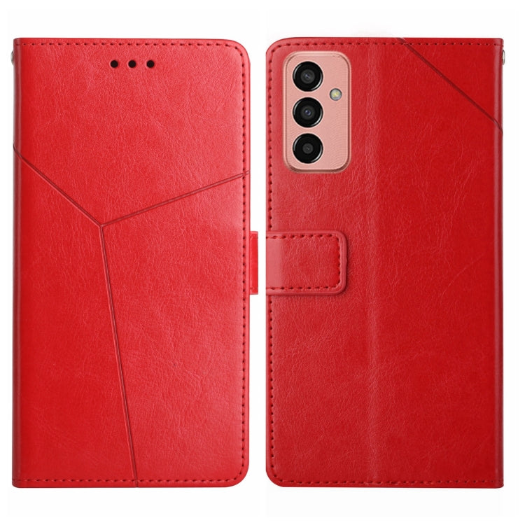 Custodia per telefono in pelle flip orizzontale con cuciture a Y, For Samsung Galaxy M13, For Xiaomi 12S Ultra