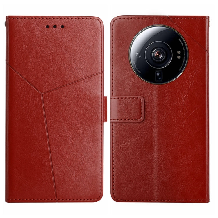 Custodia per telefono in pelle flip orizzontale con cuciture a Y, For Samsung Galaxy M13, For Xiaomi 12S Ultra