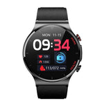 E300 Cinturino per orologio in TPU con schermo da 1,32 pollici Smart Health Watch Supporta il monitoraggio della temperatura corporea, monitoraggio ECG della pressione sanguigna