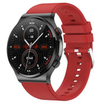 E300 Cinturino per orologio in TPU con schermo da 1,32 pollici Smart Health Watch Supporta il monitoraggio della temperatura corporea, monitoraggio ECG della pressione sanguigna