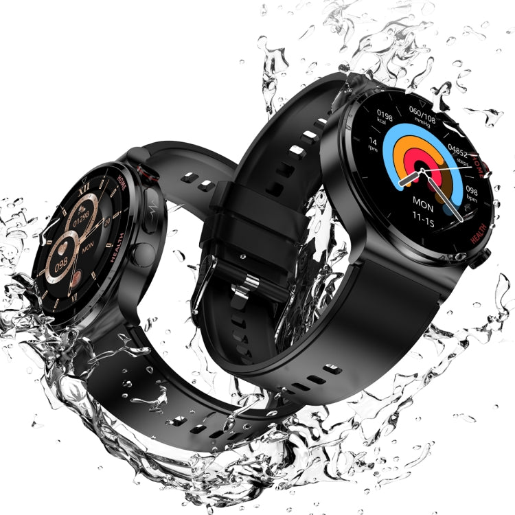 E300 Cinturino per orologio in TPU con schermo da 1,32 pollici Smart Health Watch Supporta il monitoraggio della temperatura corporea, monitoraggio ECG della pressione sanguigna