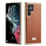 Fierre Shann Snake Texture Galvanotecnica Custodia per cellulare in PU, For Samsung Galaxy S22 5G, For Samsung Galaxy S22+ 5G, For Samsung Galaxy S22 Ultra 5G