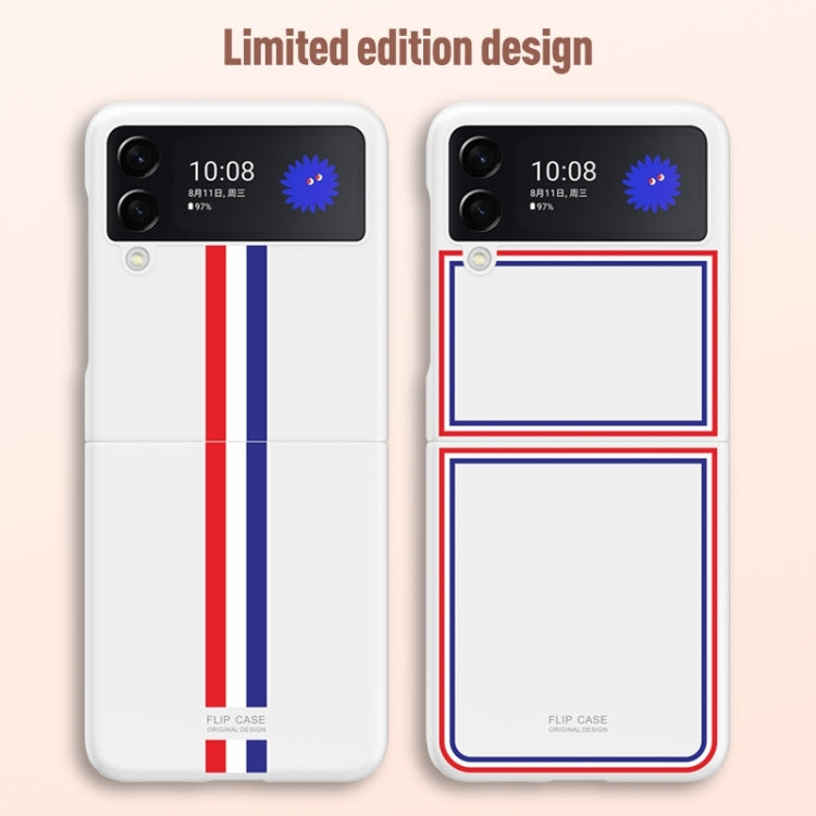 Custodia per telefono opaca Skin Feel resistente agli urti, For Samsung Galaxy Z Flip4
