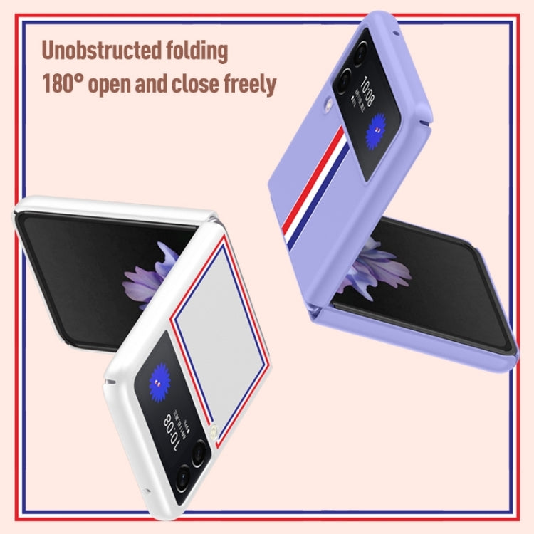 Custodia per telefono opaca Skin Feel resistente agli urti, For Samsung Galaxy Z Flip4