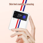 Custodia per telefono opaca Skin Feel resistente agli urti, For Samsung Galaxy Z Flip4