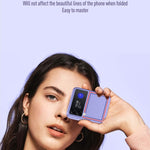 Custodia per telefono opaca Skin Feel resistente agli urti, For Samsung Galaxy Z Flip4