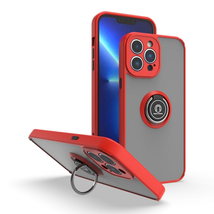 Custodia per telefono Q Shadow 1 serie TPU + PC con supporto ad anello, For iPhone 14 Pro Max, For iPhone 14 Pro, For iPhone 14 Max