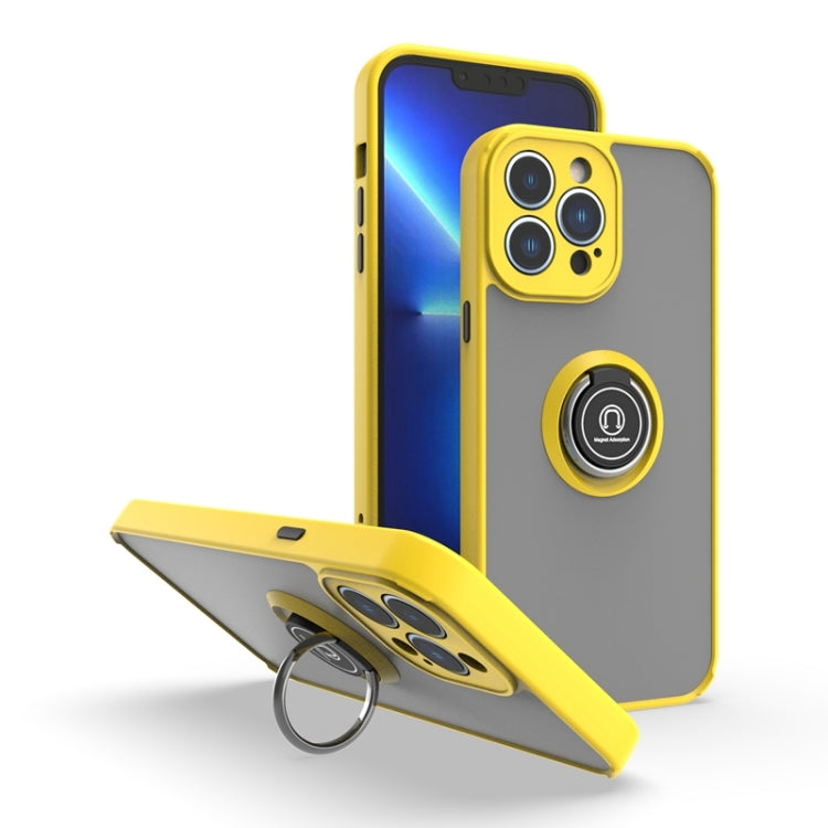 Custodia per telefono Q Shadow 1 serie TPU + PC con supporto ad anello, For iPhone 14 Pro Max, For iPhone 14 Pro, For iPhone 14 Max