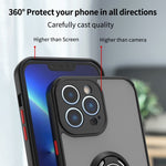 Custodia per telefono Q Shadow 1 serie TPU + PC con supporto ad anello, For iPhone 14 Pro Max, For iPhone 14 Pro, For iPhone 14 Max