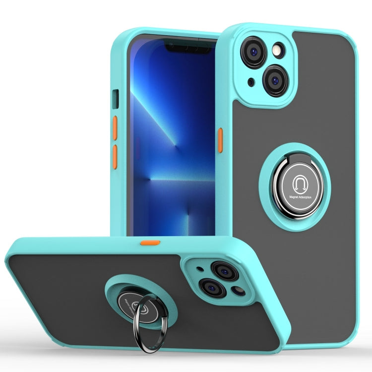 Custodia per telefono Q Shadow 1 serie TPU + PC con supporto ad anello, For iPhone 14 Pro Max, For iPhone 14 Pro, For iPhone 14 Max