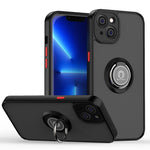 Custodia per telefono Q Shadow 1 serie TPU + PC con supporto ad anello, For iPhone 14