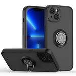 Custodia per telefono Q Shadow 1 serie TPU + PC con supporto ad anello, For iPhone 14