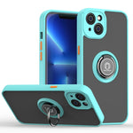 Custodia per telefono Q Shadow 1 serie TPU + PC con supporto ad anello, For iPhone 14
