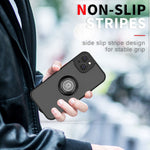 Custodia per telefono Q Shadow 1 serie TPU + PC con supporto ad anello, For iPhone 14