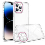 Custodia per telefono spaziale in acrilico trasparente, For iPhone 14, For iPhone 14 Plus, For iPhone 14 Pro, For iPhone 14 Pro Max