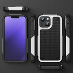 Custodia protettiva antiurto per PC + TPU, For iPhone 14