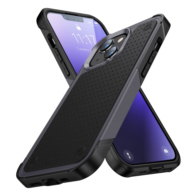 Custodia protettiva antiurto per PC + TPU, For iPhone 14